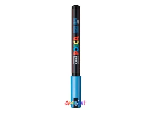 Rotulador Posca Azul Metálico