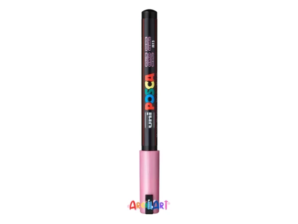 rotulador Posca Rosa Metálico