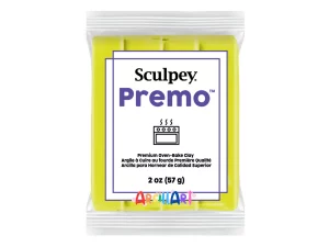Sculpey Premo Amarillo Fluorescente