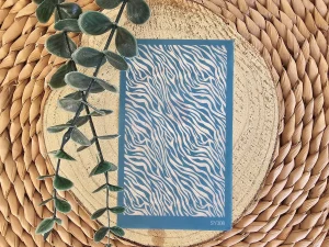 silk screen cebra