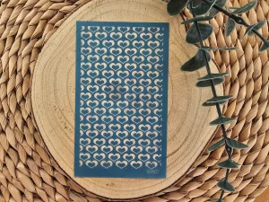 Silk Screen Corazones
