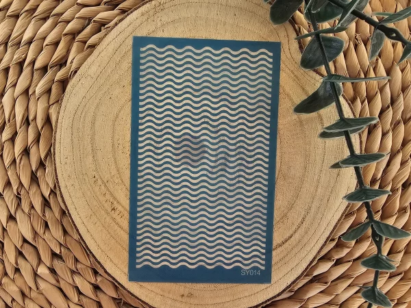 silk screen ondas